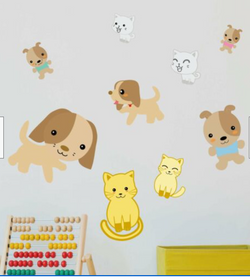 Pet Fabric Wall Decals